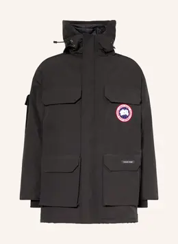 Canada Goose: Чёрный пуховик  Expedition