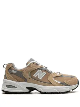 New Balance: Бежевые кроссовки  530