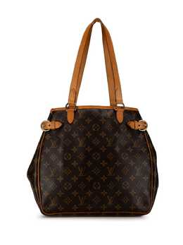 Louis Vuitton Pre-Owned: Коричневая сумка-шоппер 