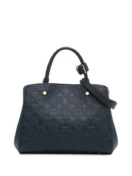 Louis Vuitton Pre-Owned: Голубая сумка 