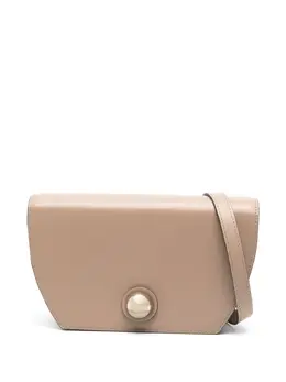 Furla: Коричневая сумка через плечо 