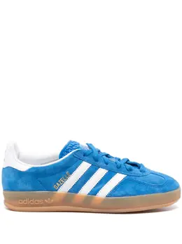 adidas: Голубые кроссовки  Gazelle