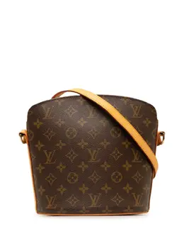 Louis Vuitton Pre-Owned: Коричневая сумка через плечо 