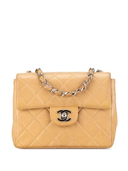 CHANEL Pre-Owned: Коричневая сумка через плечо 