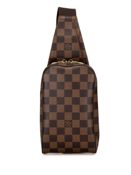 Louis Vuitton Pre-Owned: Коричневая сумка через плечо 