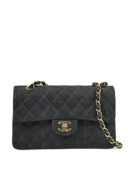 CHANEL Pre-Owned: Чёрная сумка 
