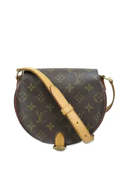 Louis Vuitton Pre-Owned: Коричневая сумка через плечо 