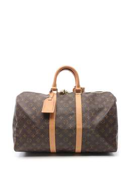 Louis Vuitton Pre-Owned: Коричневая сумка 