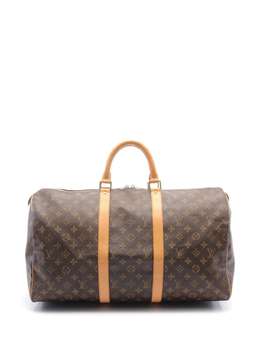 Louis Vuitton Pre-Owned: Коричневая сумка 