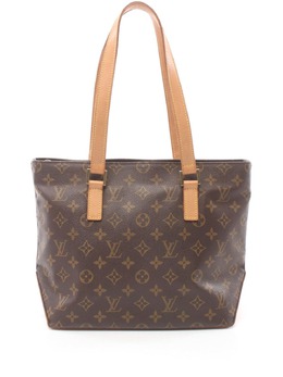 Louis Vuitton Pre-Owned: Коричневая сумка-шоппер 