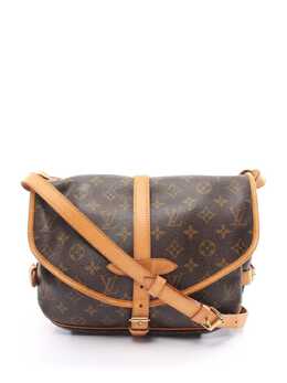 Louis Vuitton Pre-Owned: Коричневая сумка 