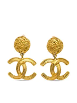 CHANEL Pre-Owned: Серьги 