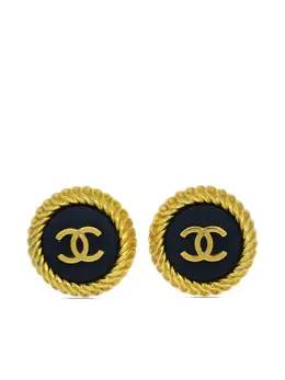 CHANEL Pre-Owned: Серьги 