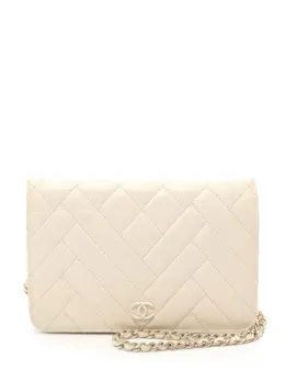 CHANEL Pre-Owned: Белая сумка 