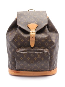 Louis Vuitton Pre-Owned: Коричневый рюкзак 