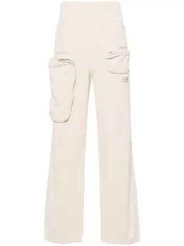 MM6 Maison Margiela: Бежевые брюки 