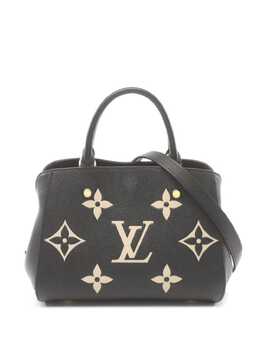 Louis Vuitton Pre-Owned: Чёрная сумка 