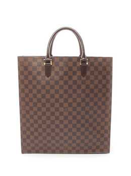 Louis Vuitton Pre-Owned: Коричневая сумка-шоппер 