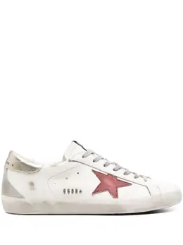 Golden Goose: Белые кроссовки  Super Star