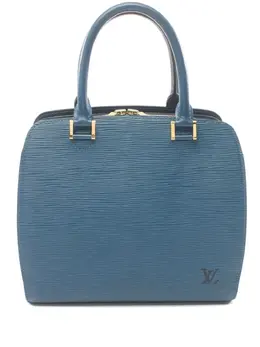 Louis Vuitton Pre-Owned: Голубая сумка 