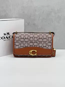 Coach: Коричневая сумка 