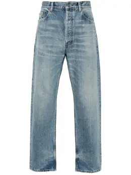 Saint Laurent: Прямые джинсы 