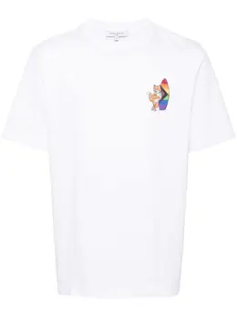 Maison Kitsuné: Хлопковая футболка 