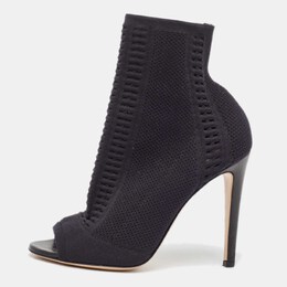 Gianvito Rossi: Чёрные ботинки 