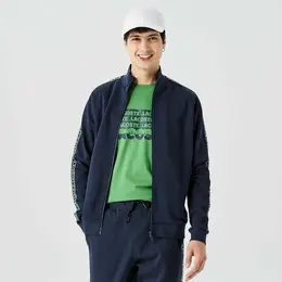 LACOSTE: Синяя толстовка 