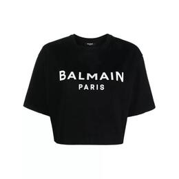 Balmain: Футболка с принтом 