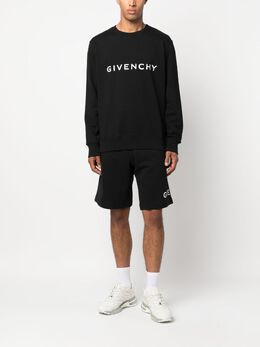 Givenchy: Чёрный свитшот 