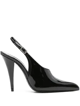 Saint Laurent: Чёрные туфли 