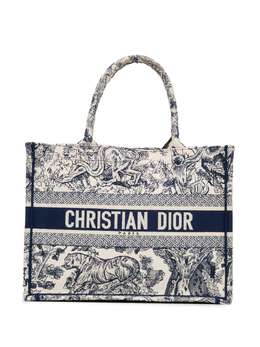 Christian Dior Pre-Owned: Голубая сумка-шоппер 