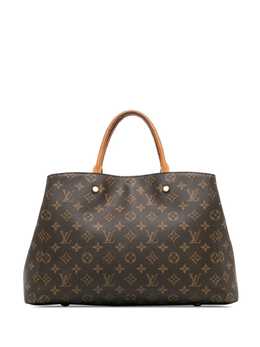 Louis Vuitton Pre-Owned: Коричневая сумка 