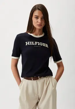 Tommy Hilfiger: Синяя футболка 