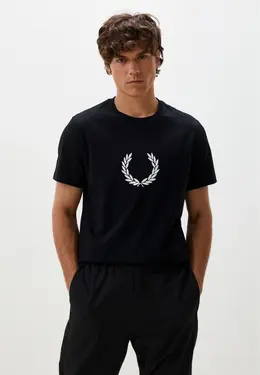 Fred Perry: Чёрная футболка 