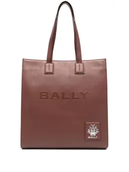 Bally: Коричневая сумка-шоппер 