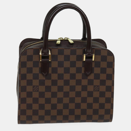 Louis Vuitton: Коричневая сумка 