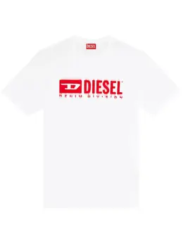 Diesel: Белая футболка 