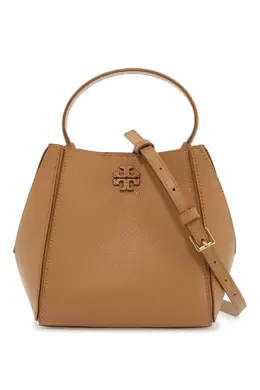 Tory Burch: Коричневая сумка  McGraw