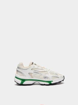 Lacoste: Белые кроссовки 