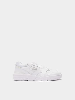 Lacoste: Белые кроссовки 