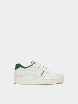Lacoste: Белые кроссовки 