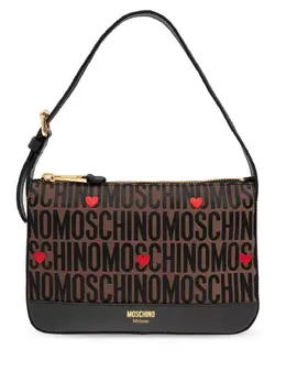 Moschino: Коричневая сумка 