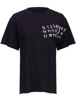 MM6 Maison Margiela: Футболка с принтом 