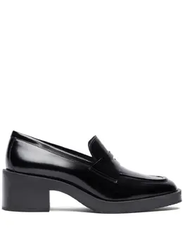 Stuart Weitzman: Чёрные лоферы 