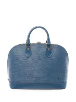 Louis Vuitton Pre-Owned: Голубая сумка 