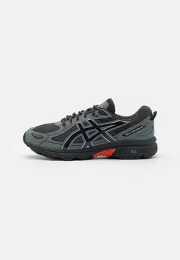 Asics: Серые кроссовки 