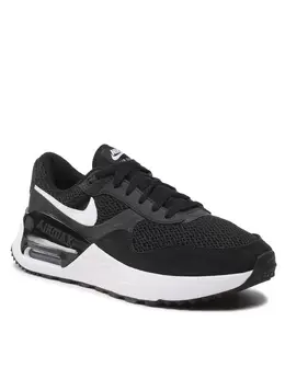 Nike: Чёрные кроссовки  Air Max