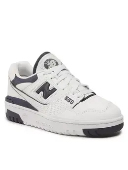 New Balance: Белые кеды 